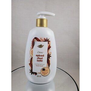 Dove Spiced Chai Latte Hand Wash 12 Fl Oz Limited Edition Moisturizing Formula